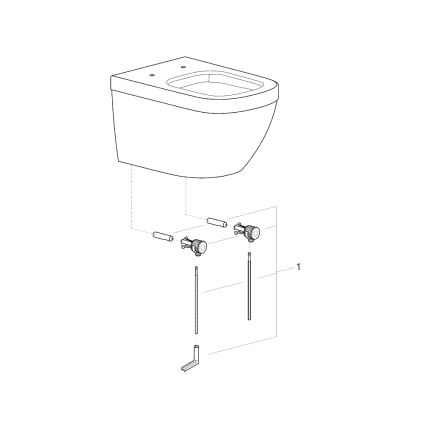 GROHE 39328000 - Vægmonteret toilet EURO CERAMIC 540 × 374 mm keramik/hvid