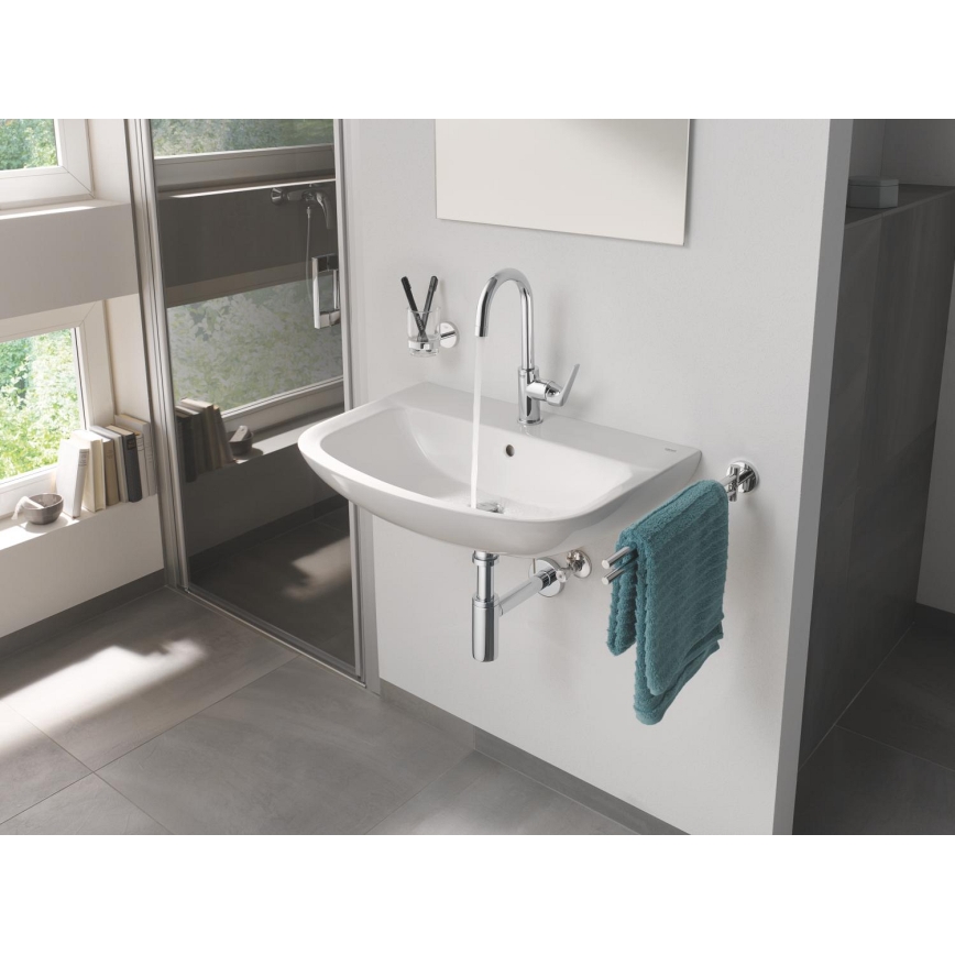 GROHE 39420000 - Væghængt håndvask BAU CERAMIC 646 × 468 mm keramik/hvid