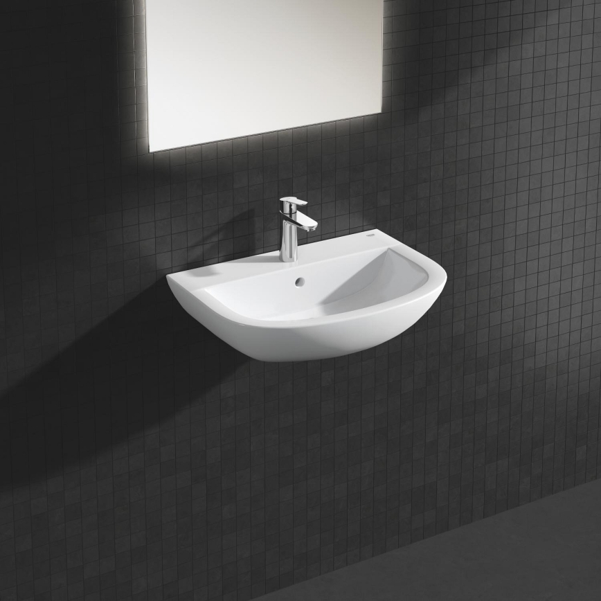 GROHE 39421000 - Væghængt håndvask BAU CERAMIC 609 × 442 mm keramik/hvid