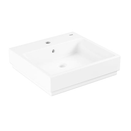 GROHE 3947400H - Håndvask CUBE CERAMIC 500 × 490 mm keramik/hvid