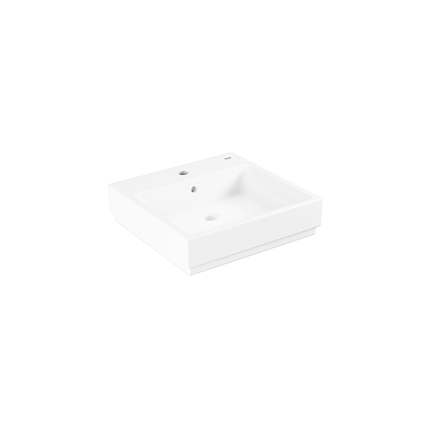 GROHE 3947400H - Håndvask CUBE CERAMIC 500 × 490 mm keramik/hvid