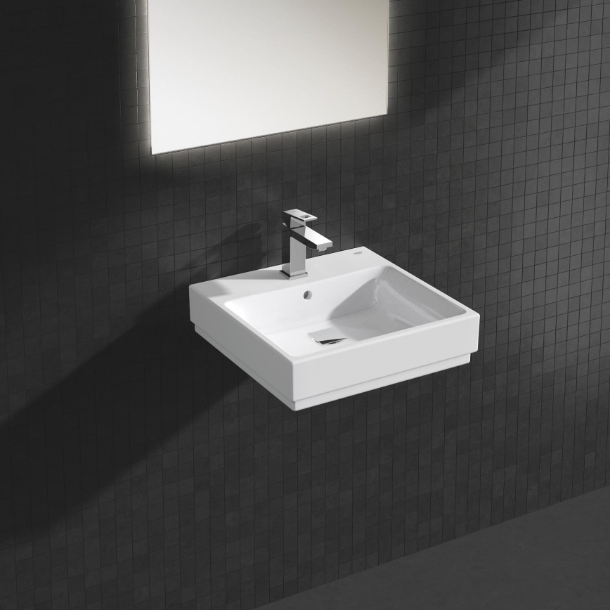 GROHE 3947400H - Håndvask CUBE CERAMIC 500 × 490 mm keramik/hvid