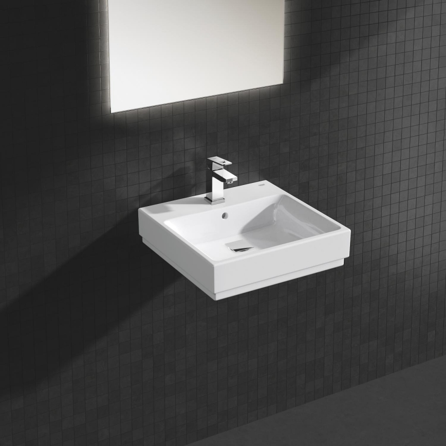 GROHE 3947400H - Håndvask CUBE CERAMIC 500 × 490 mm keramik/hvid