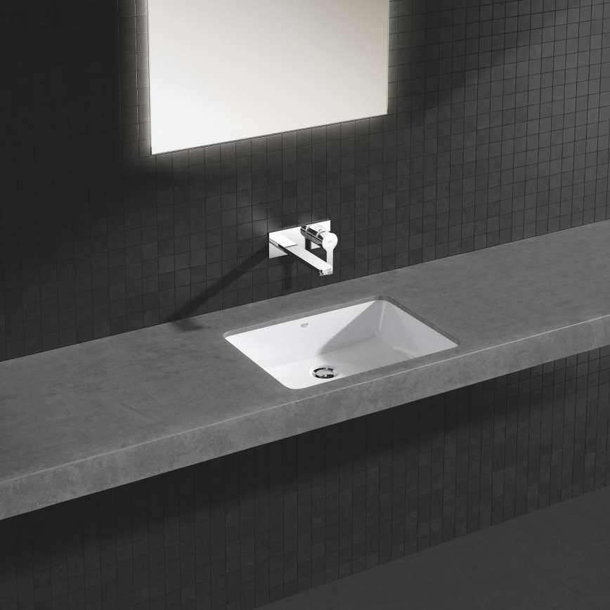 GROHE 3948000H - Håndvask CUBE CERAMIC 492 × 370 mm keramik/hvid