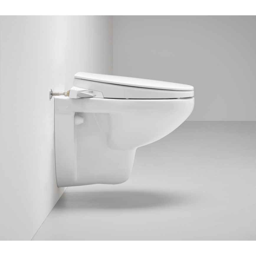 GROHE 39648SH0 - Manuelt bidetsæde BAU CERAMIC, duro-hvid