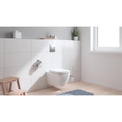 GROHE 39693000-Væghængt kompakt toilet EURO CERAMIC med Triple Vortex 53 l keramik/hvid