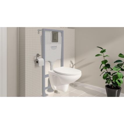 GROHE 39930000 - 4-i-1-sæt til WC SOLIDO 1,13 m blank krom