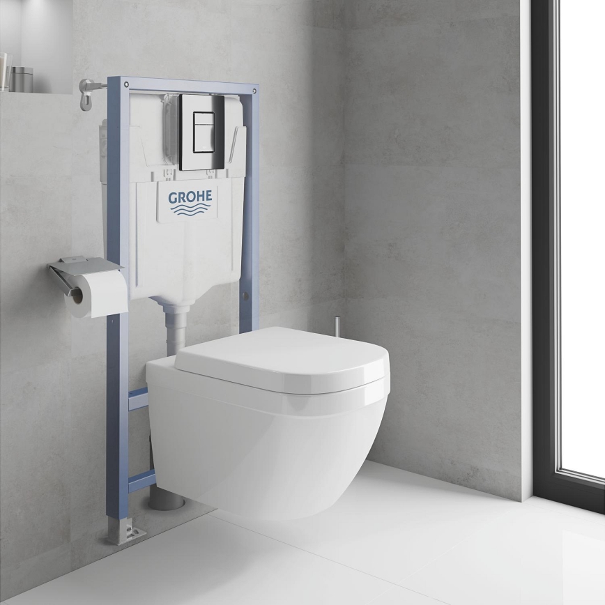 GROHE 39941000 - WC-sæt SOLIDO 1,13 m blank krom