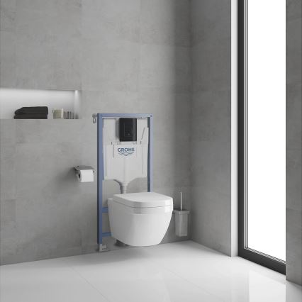 GROHE 39941000 - WC-sæt SOLIDO 1,13 m blank krom
