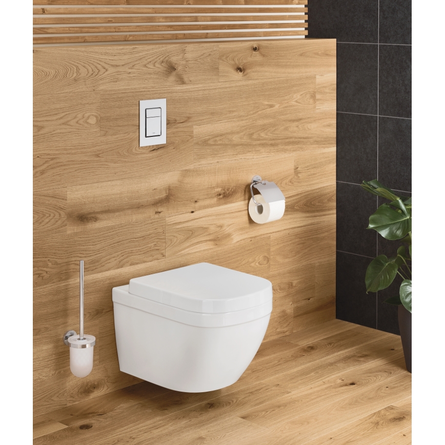 GROHE 40374001 - ESSENTIALS toiletbørstesæt 12,1 x 39,8 cm krom