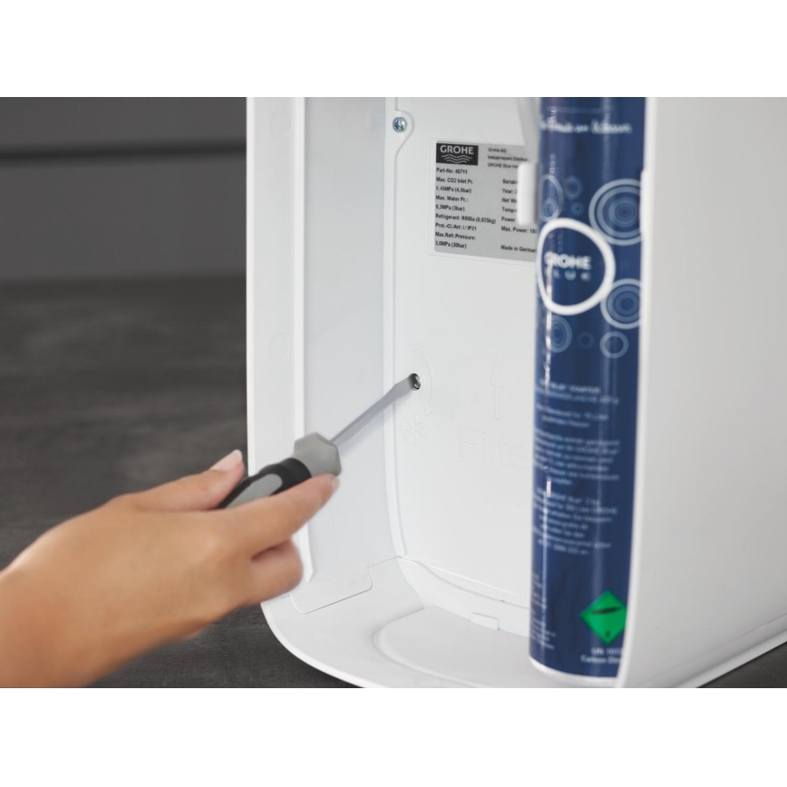 GROHE 40404001 - GROHE BLUE-filter, størrelse S, hvid