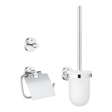 GROHE 40407001 - ESSENTIALS tilbehørssæt i blank krom