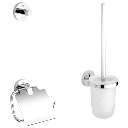 GROHE 40407001 - ESSENTIALS tilbehørssæt i blank krom