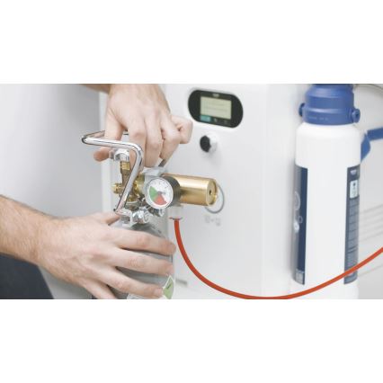 GROHE 40423000 - Startpakke med CO2-trykflaske til GROHE Blue, 2 kg