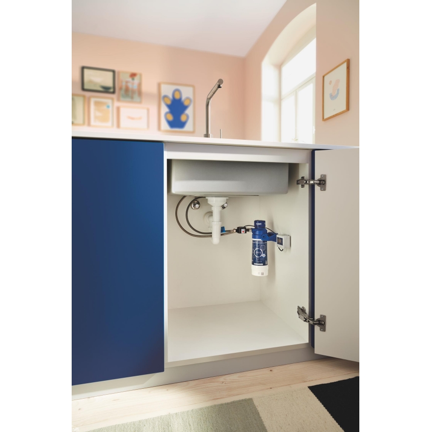 GROHE 40438001 - Startpakke med filter S til GROHE BLUE, poleret krom