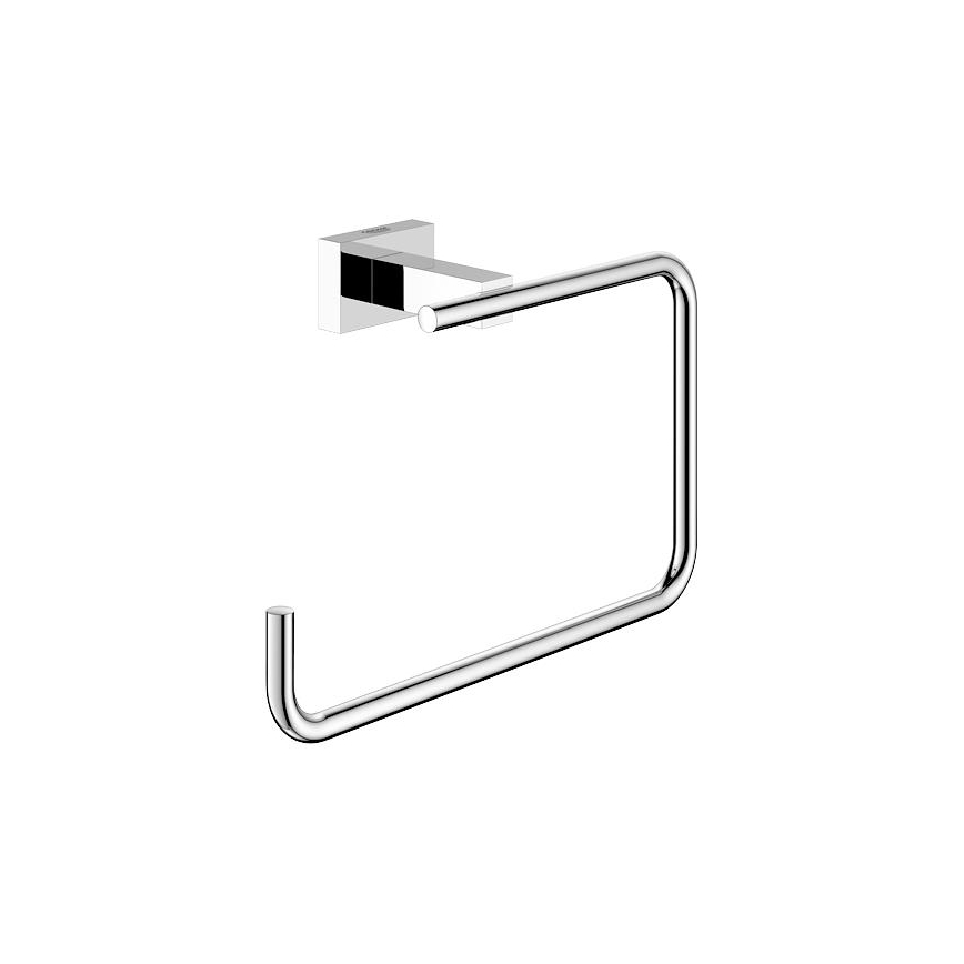 GROHE 40510001 - ESSENTIALS CUBE håndklædeholder 188 mm, poleret krom ...