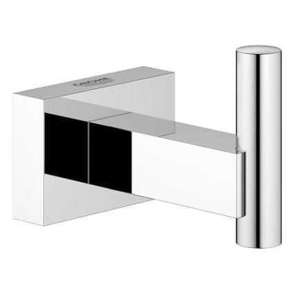 GROHE 40511001 - ESSENTIALS CUBE krog til badekåbe, poleret krom