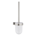 GROHE 40513DC1 - ESSENTIALS CUBE toiletbørstesæt i rustfrit stål