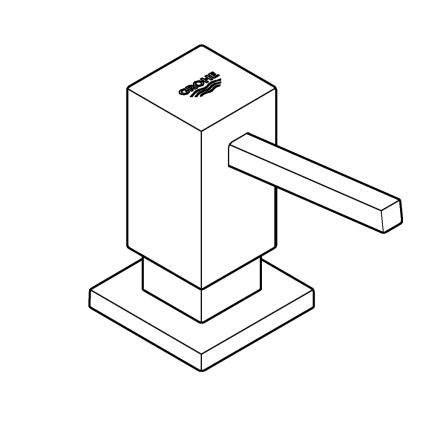 GROHE 40535DL0 - COSMOPOLITAN sæbedispenser 500 ml, bronze