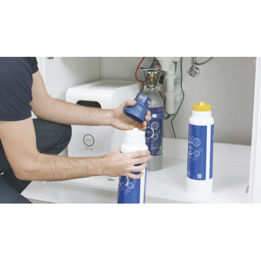 GROHE 40547001 - GROHE BLUE udskiftningsfilter, hvid