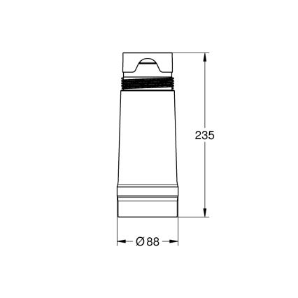 GROHE 40575002 - ULTRASAFE-filter, hvid