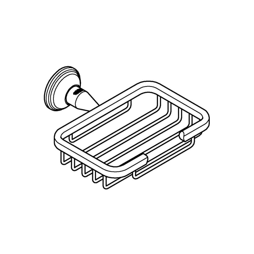GROHE 40659001 - ESSENTIALS AUTHENTIC hjørnehylde, poleret krom