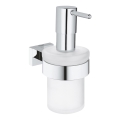 GROHE 40756001 - ESSENTIALS CUBE Sæbedispenser til flydende sæbe 160 ml, poleret krom