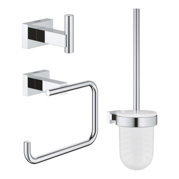 GROHE 40757001 - Tilbehørssæt ESSENTIALS CUBE blank krom