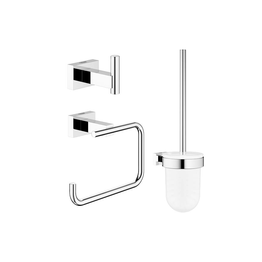 GROHE 40757001 - Tilbehørssæt ESSENTIALS CUBE blank krom
