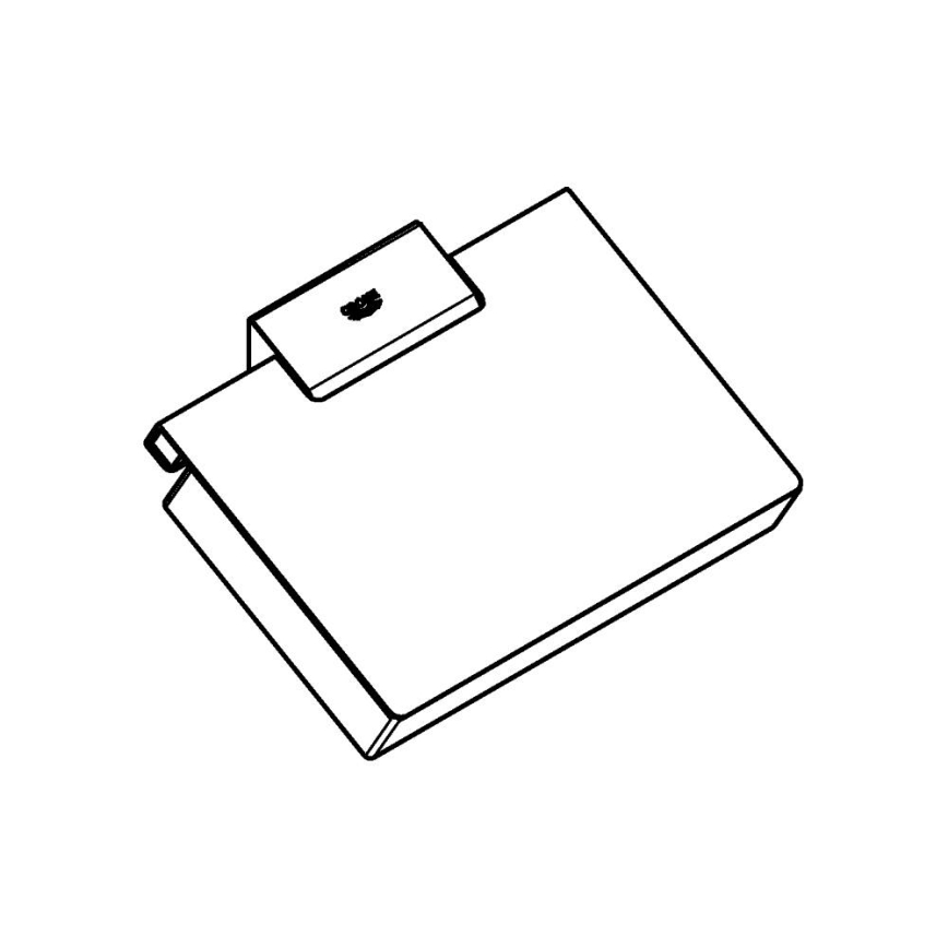 GROHE 40781000 - Toiletrulleholder SELECTION CUBE, poleret krom