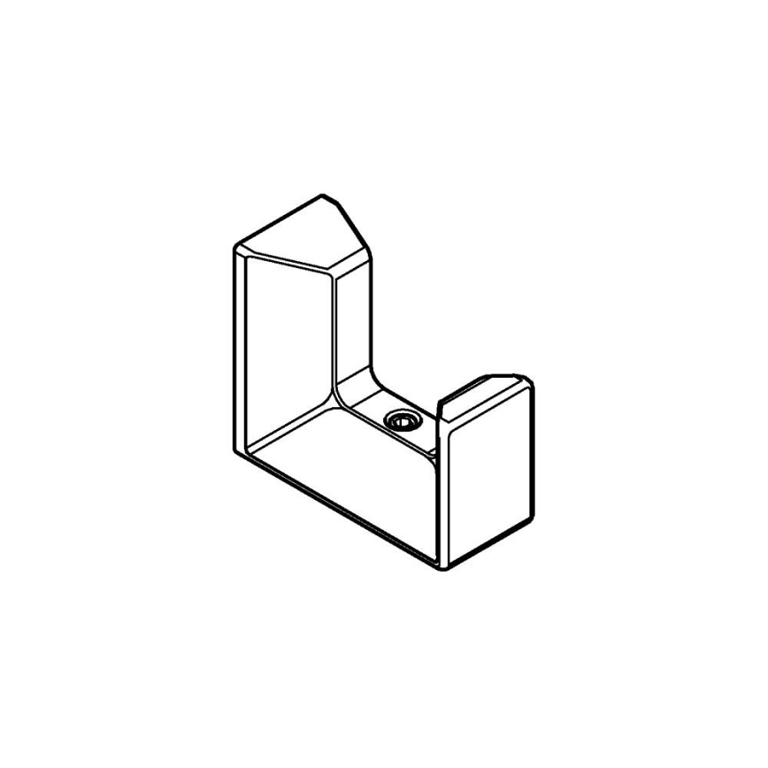 GROHE 40782000 - Krog til badekåbe SELECTION CUBE blank krom