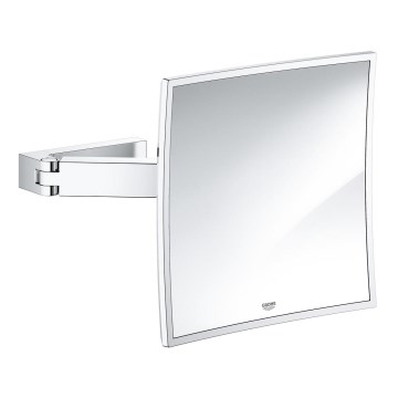 GROHE 40808000 - Kosmetikspejl SELECTION CUBE 22,3 × 22,3 cm poleret krom