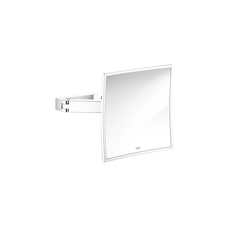 GROHE 40808000 - Kosmetikspejl SELECTION CUBE 22,3 × 22,3 cm poleret krom