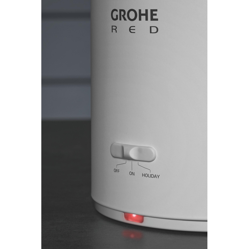 GROHE 40831001 - RED 7 l beholder i rustfrit stål