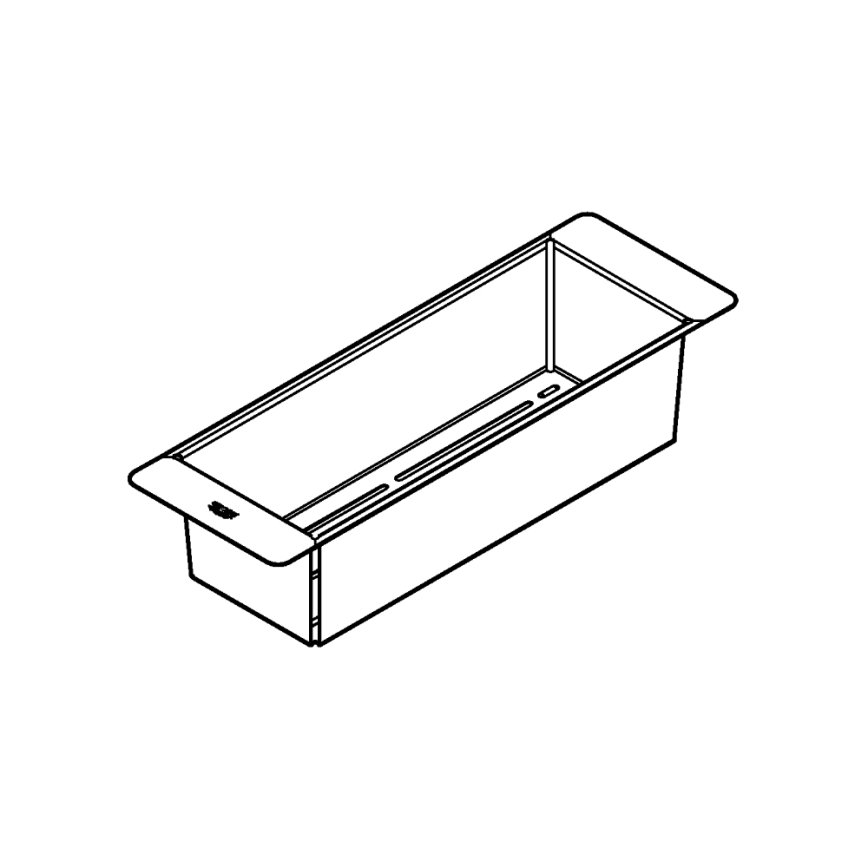 GROHE 40852SD0 - Multifunktionel vaskesi 450 × 150 × 100 mm i rustfrit stål