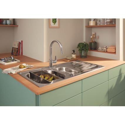 GROHE 40852SD0 - Multifunktionelt dørslag 450 × 150 × 100 mm i rustfrit stål