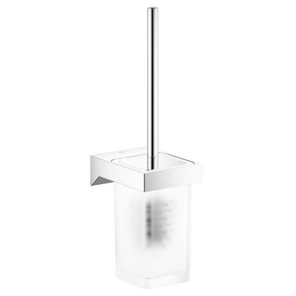 GROHE 40857000 - Toiletbørstesæt SELECTION CUBE, poleret krom