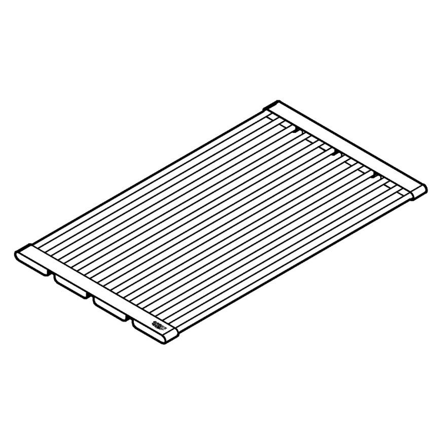 GROHE 40858SD0 - Afdrypningsbakke til opvask 500 × 288 mm, rustfrit stål