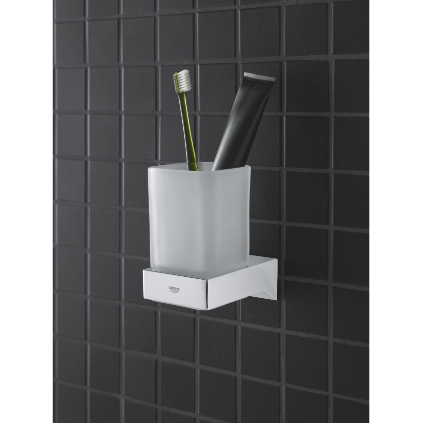 GROHE 40865000 - SELECTION CUBE-holder, poleret krom