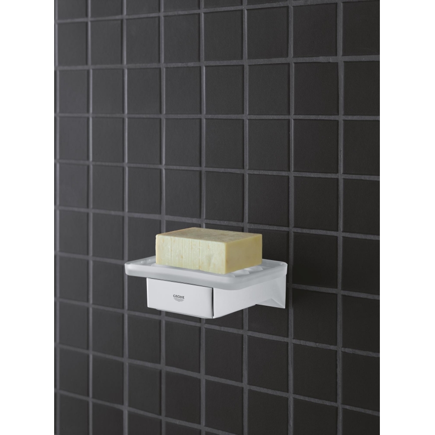 GROHE 40865000 - SELECTION CUBE-holder, poleret krom
