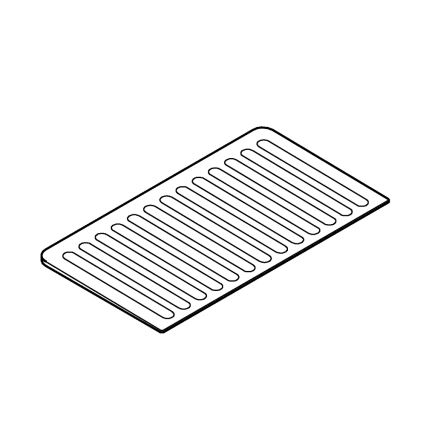 GROHE 40872K00 - Drypbakke 450 x 250 mm keramik/sort