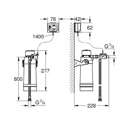 GROHE 40876000 - Startpakke ULTRASAFE poleret krom