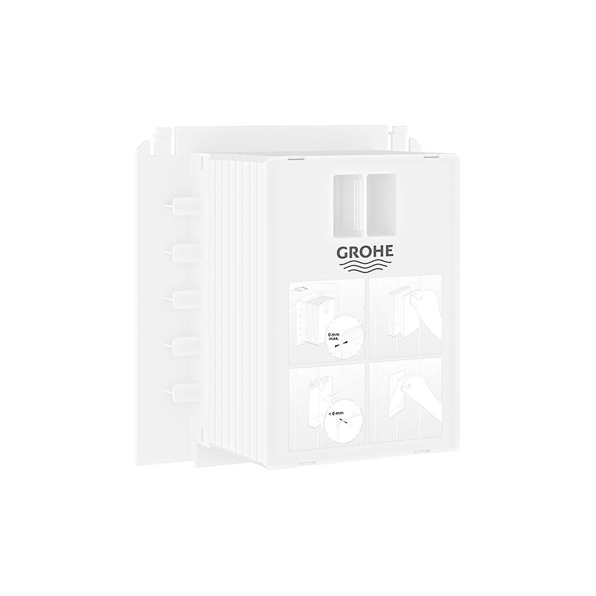 GROHE 40911000 - Inspektionsskakt RAPID SL hvid