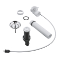 GROHE 40986SD0 - Afløbssæt til køkkenvaske Ø 35 mm i rustfrit stål