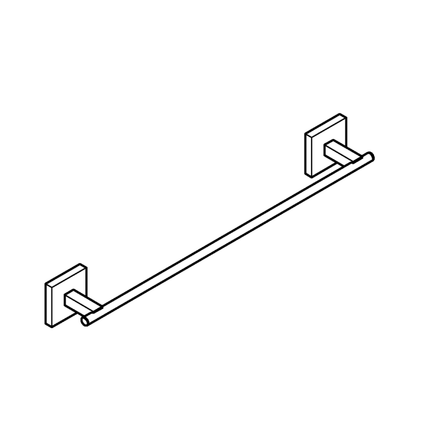 GROHE 40987DC0 - Håndklædeholder START CUBE 450 mm i rustfrit stål