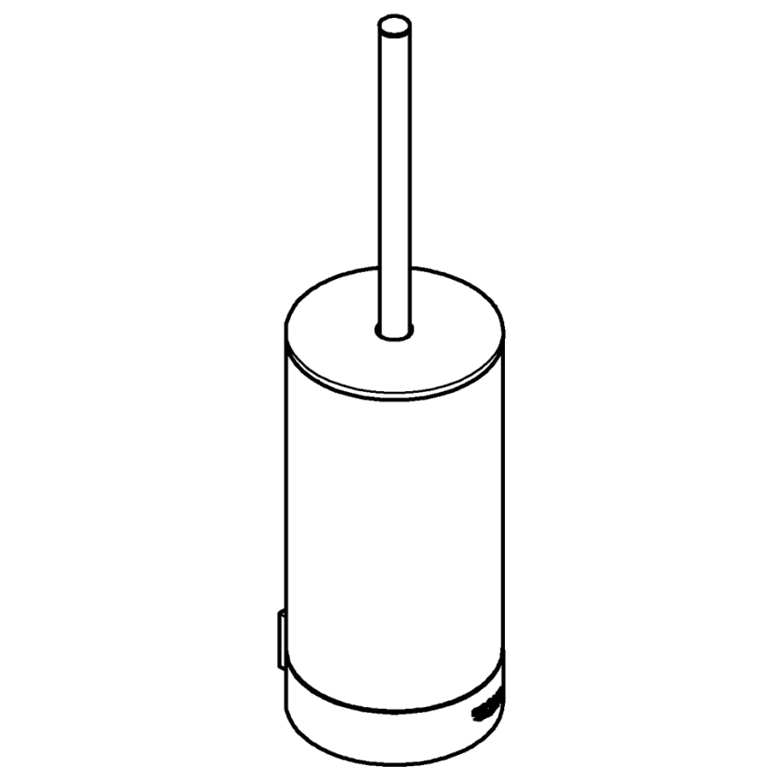GROHE 41076000 - Toiletbørstesæt SELECTION, blank krom