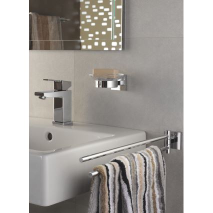 GROHE 41096000 - Sæbeskål START CUBE 110 × 56 × 125 mm poleret krom