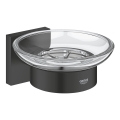GROHE 410962430 - Sæbeskål START CUBE 110 x 56 x 125 mm sort