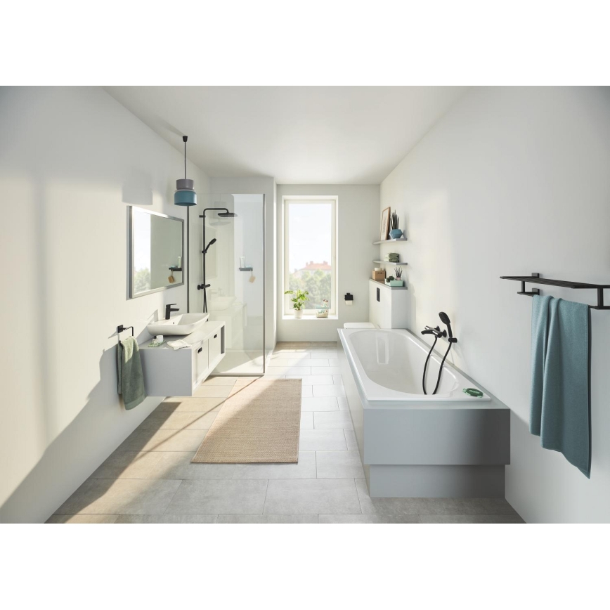 GROHE 410992430 - Multi-håndklædeholder START CUBE 600 mm sort