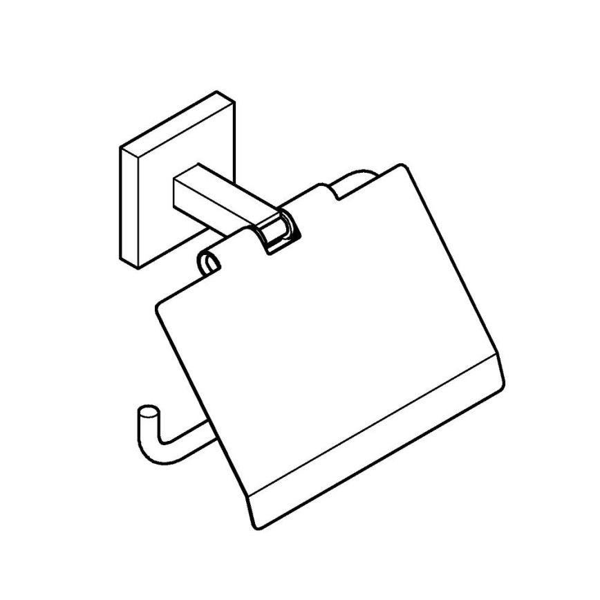 GROHE 41102000 - START CUBE toiletpapirholder i poleret krom